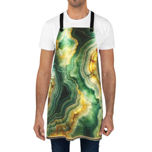 Load image into Gallery viewer, Apron (AOP) Gorgeous Green Onyx