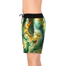 Load image into Gallery viewer, Men's Mid-Length Swim Shorts (AOP)
