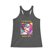 Load image into Gallery viewer, Women's Tri-Blend Racerback Tank