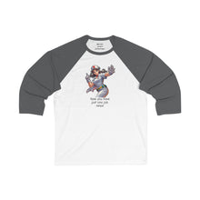 Load image into Gallery viewer, Anime Nurse 3/4 Sleeve Baseball Tee - Perfect for Healthcare Heroes