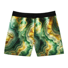 Load image into Gallery viewer, Men's Mid-Length Swim Shorts (AOP)