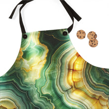 Load image into Gallery viewer, Apron (AOP) Gorgeous Green Onyx