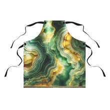 Load image into Gallery viewer, Apron (AOP) Gorgeous Green Onyx