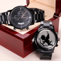 Cupid's Bow Engraved Watch