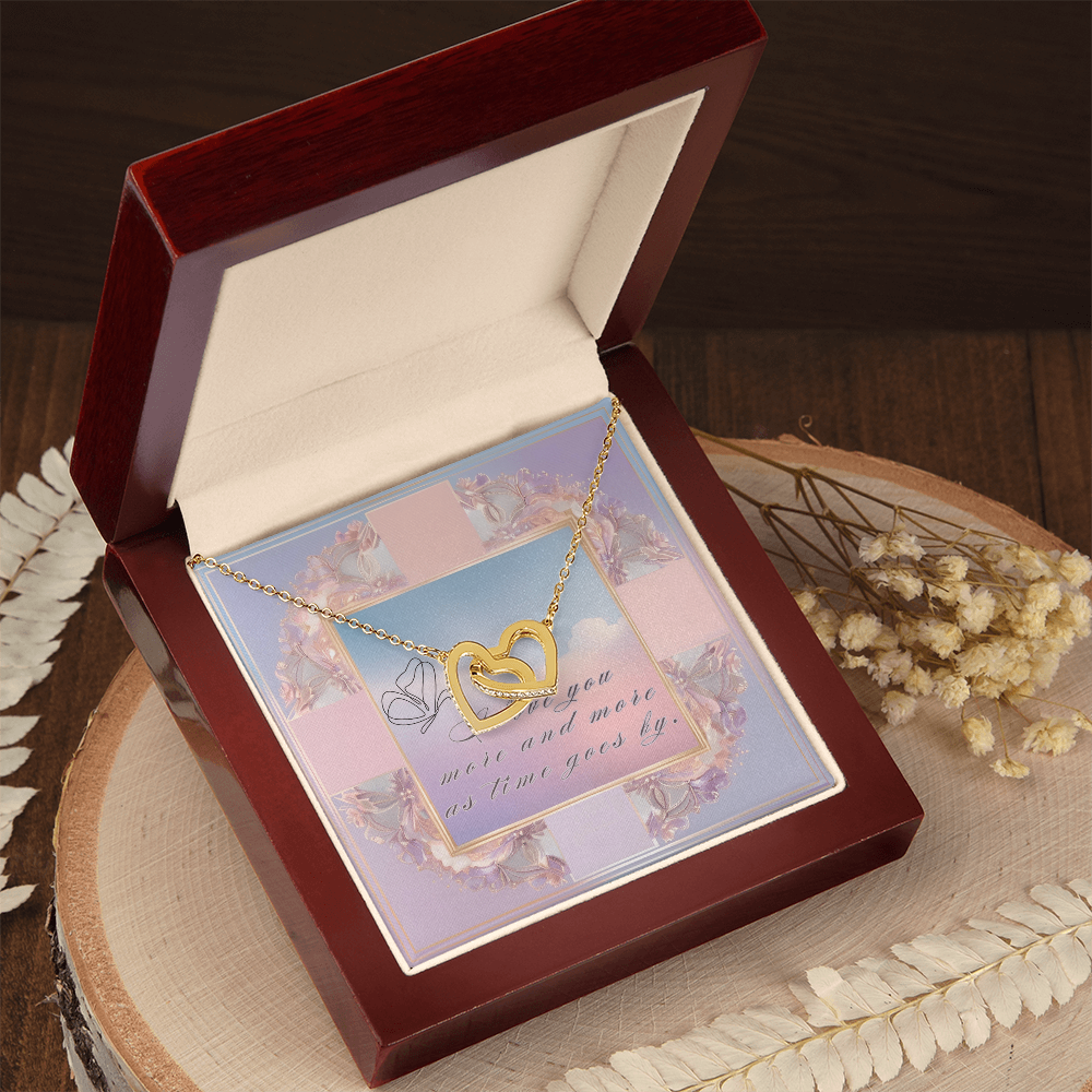 Two Hearts Necklace for her