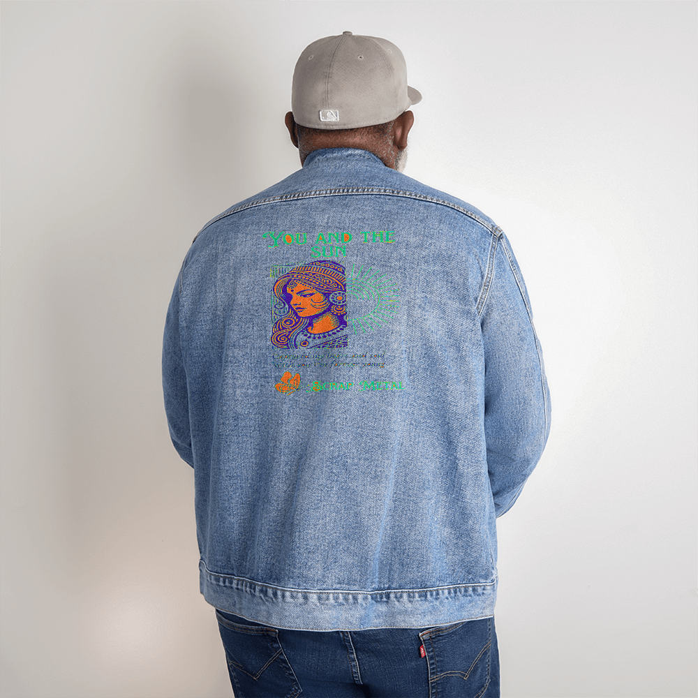 Denim Jacket "You and the Sun"