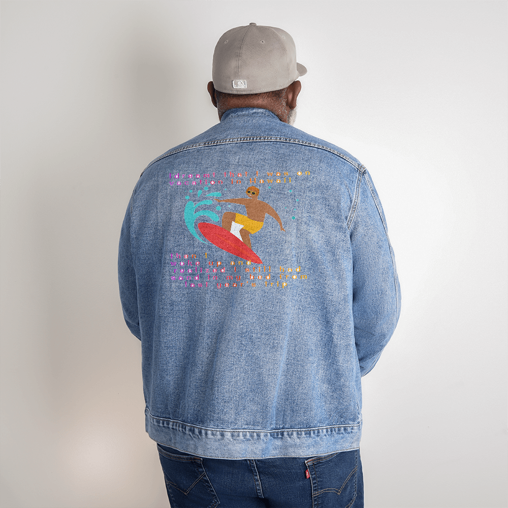 Men's Denim Jacket "Just Sand"