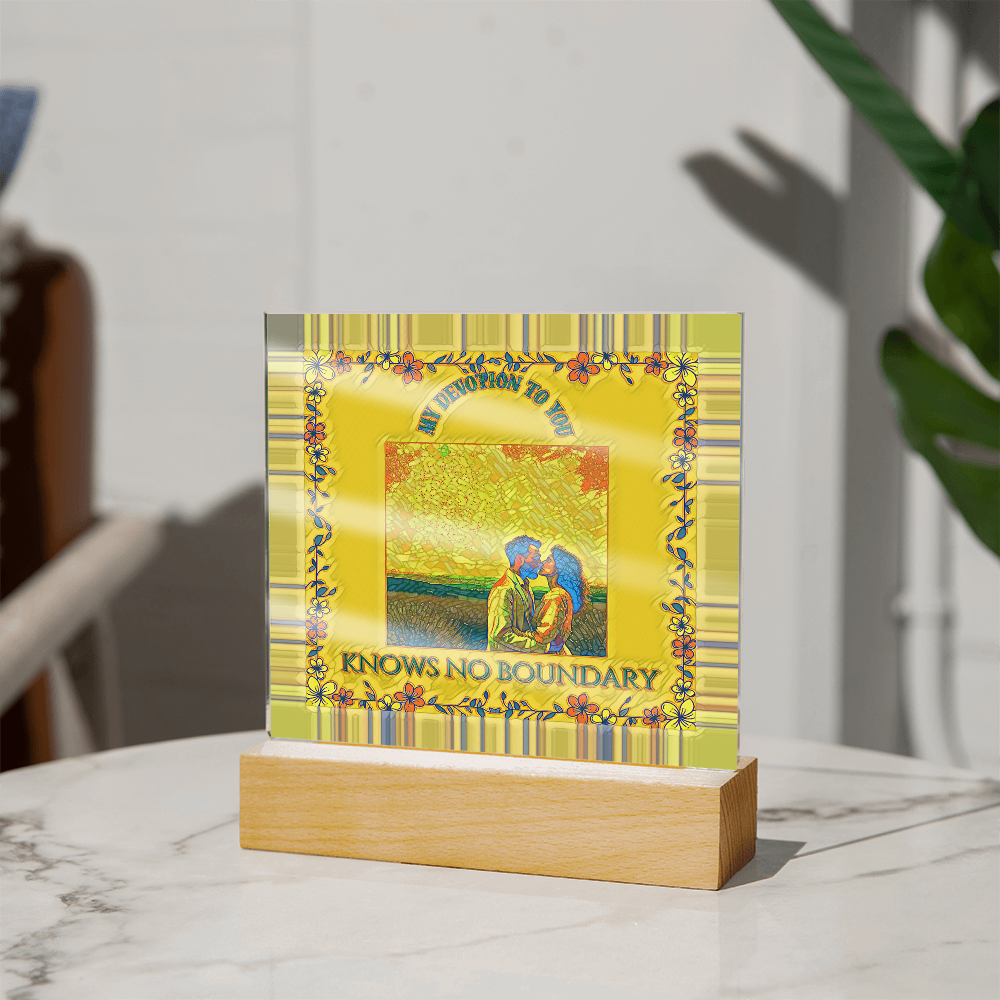 Devotion Plaque with LED