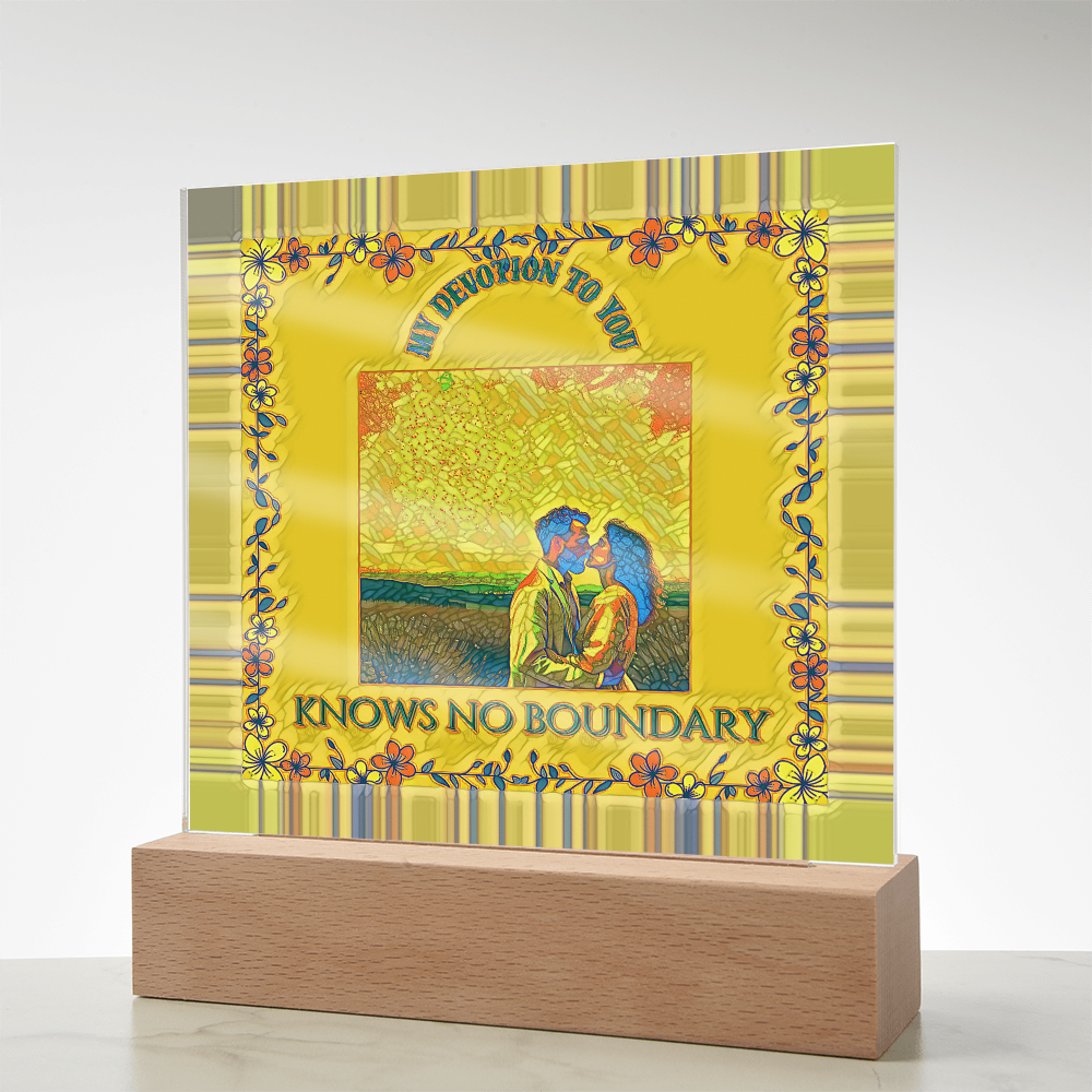 Devotion Plaque with LED