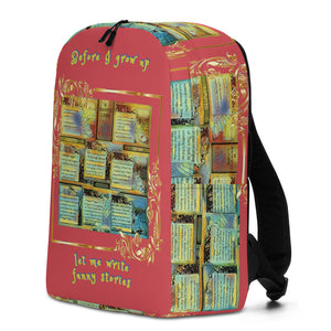 Before I Grow Up Backpack  w/Venetian and Gold Accents