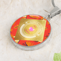 Certified Best Mom Award Red Necklace