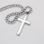 Cross Necklace 24 inch ball chain