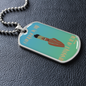 Courage in Shades of Turquoise Necklace