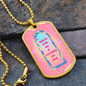 Audacity Dogtag Necklace