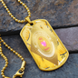 Best Mom Award Dog Tag Necklace