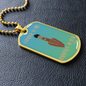 Courage in Shades of Turquoise Necklace