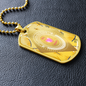 Best Mom Award Dog Tag Necklace