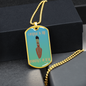 Courage in Shades of Turquoise Necklace
