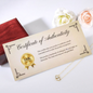 Gold Hearts Anniversary Necklace