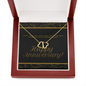 Gold Hearts Anniversary Necklace
