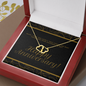 Gold Hearts Anniversary Necklace