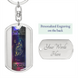 Capricorn Keychain