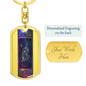 Capricorn Keychain