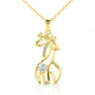 Huggy Giraffes Necklace