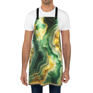 Apron (AOP) Gorgeous Green Onyx