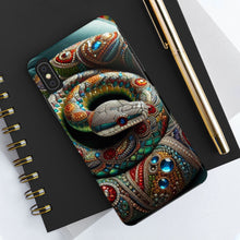Load image into Gallery viewer, Serpent Jewel Tough Phone Case - Stylish Protective Cover
