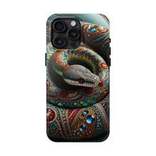 Load image into Gallery viewer, Serpent Jewel Tough Phone Case - Stylish Protective Cover