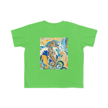 Load image into Gallery viewer, Seahorse Splash Toddler Tee - Cute Sea Life Design for Kids