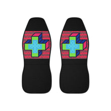 Load image into Gallery viewer, Car Seat Covers 1 Pair of Neon Rising design