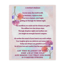Load image into Gallery viewer, Microfiber Blanket - A &quot;Mother&#39;s Embrace&quot; Blanket for Mother&#39;s Day or Gift for Mom Anytime