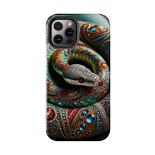 Load image into Gallery viewer, Serpent Jewel Tough Phone Case - Stylish Protective Cover