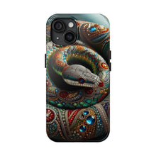 Load image into Gallery viewer, Serpent Jewel Tough Phone Case - Stylish Protective Cover
