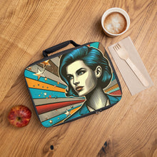 Load image into Gallery viewer, Stylish Retro Lunch Bag - Inspirational Female Design