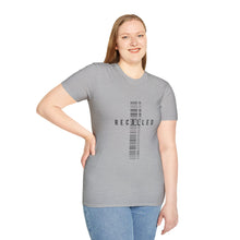 Load image into Gallery viewer, Recalled Barcode Graphic T-Shirt — Minimalist Statement Tee