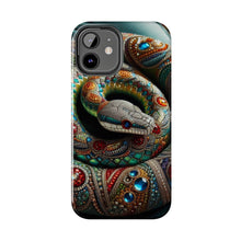 Load image into Gallery viewer, Serpent Jewel Tough Phone Case - Stylish Protective Cover