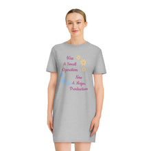 Load image into Gallery viewer, Spinner T-Shirt Dress Major Production design