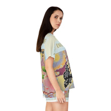 Load image into Gallery viewer, Women&#39;s Short Pajama Set SHE DREAMS white side stripes