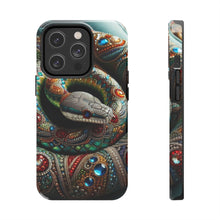 Load image into Gallery viewer, Serpent Jewel Tough Phone Case - Stylish Protective Cover