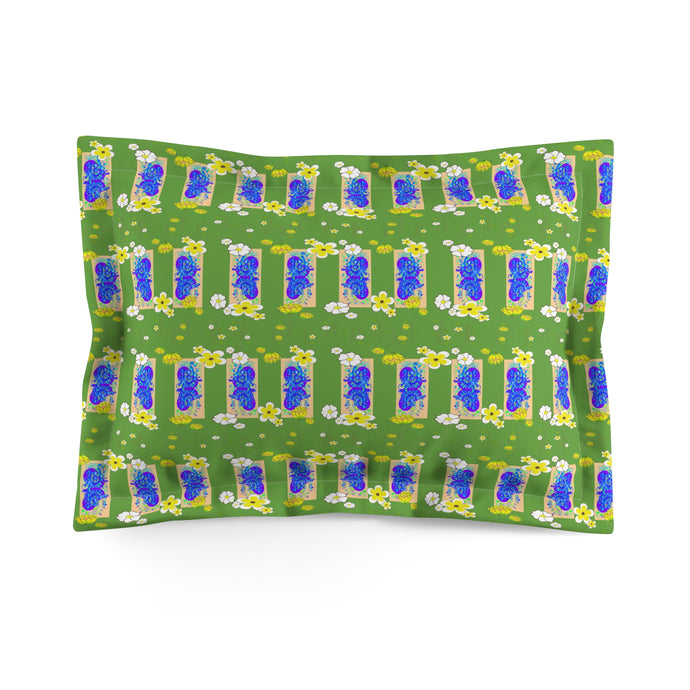 Microfiber Pillow Sham (Pillow not included) One sided print