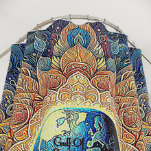 Load image into Gallery viewer, Shower Curtain - Bohemian Mandala Vibrant Earth Design for Mindful Bathrooms