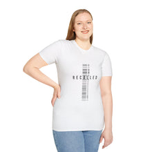 Load image into Gallery viewer, Recalled Barcode Graphic T-Shirt — Minimalist Statement Tee