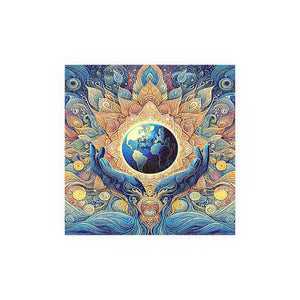 Gulf of Equity Earth-Inspired Satin and Archival Matte Poster - Vibrant Botanical Design for Home Decor
