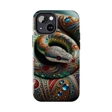 Load image into Gallery viewer, Serpent Jewel Tough Phone Case - Stylish Protective Cover