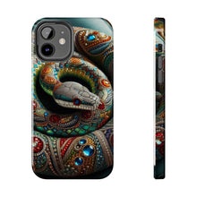 Load image into Gallery viewer, Serpent Jewel Tough Phone Case - Stylish Protective Cover