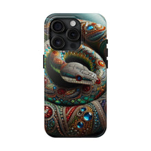 Load image into Gallery viewer, Serpent Jewel Tough Phone Case - Stylish Protective Cover
