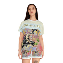 Load image into Gallery viewer, Women&#39;s Short Pajama Set SHE DREAMS white side stripes